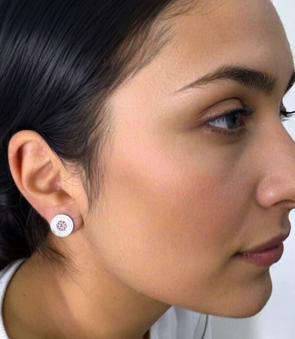 Aretes Flor De Aro - Image 3