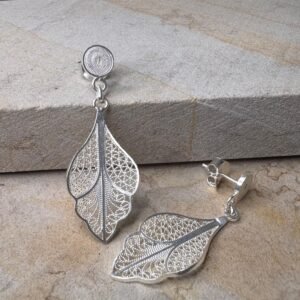 Aretes Hoja Ash