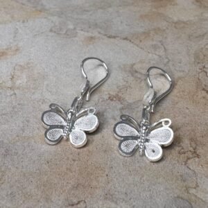 Aretes Largos Mariposas