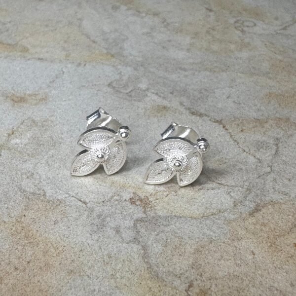 Aretes Tres Hojas