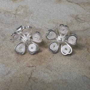Aretes Flor Hibisco