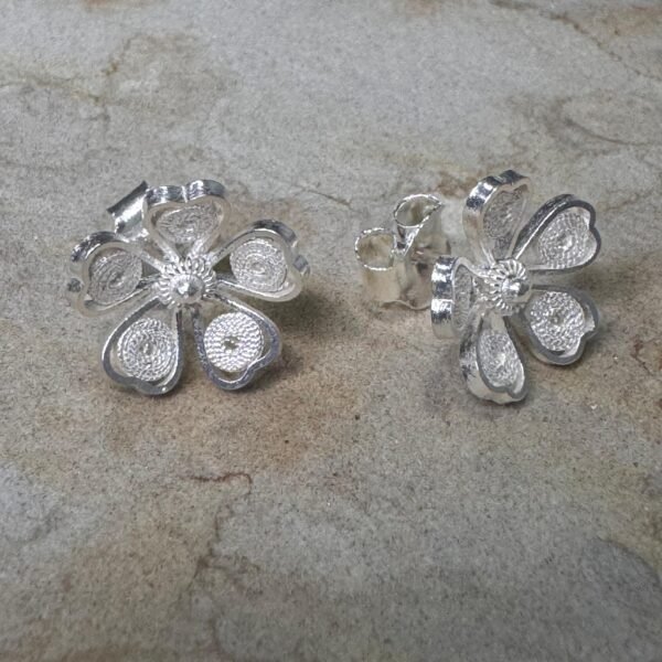 Aretes Flor Hibisco - Image 2