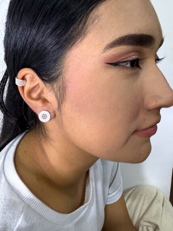 Aretes Flor De Aro - Image 3