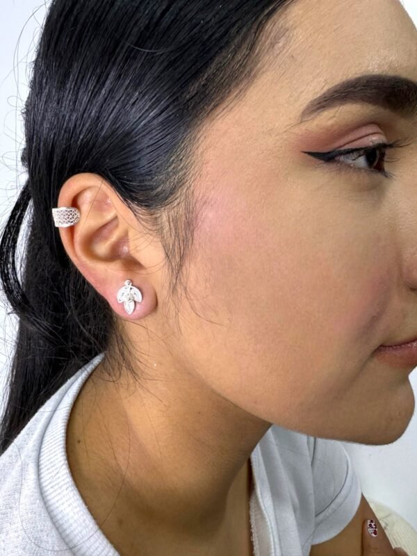 Aretes Tres Hojas - Image 3