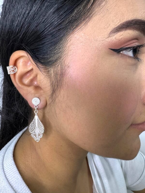 Aretes Hoja Ash - Image 3
