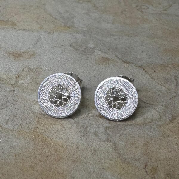 Aretes Flor De Aro