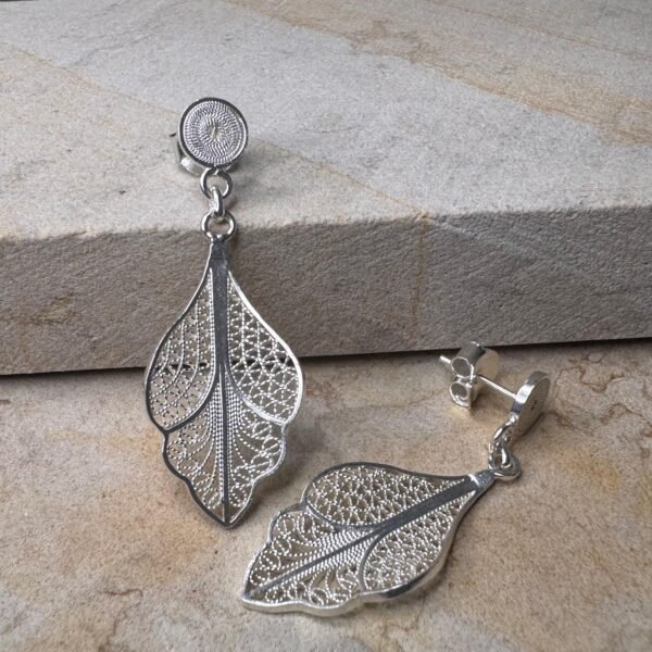 Aretes Hoja Ash - Image 2
