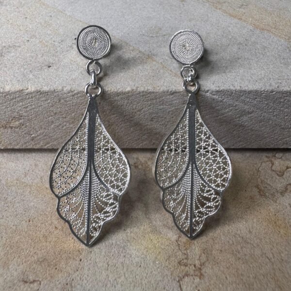 Aretes Hoja Ash
