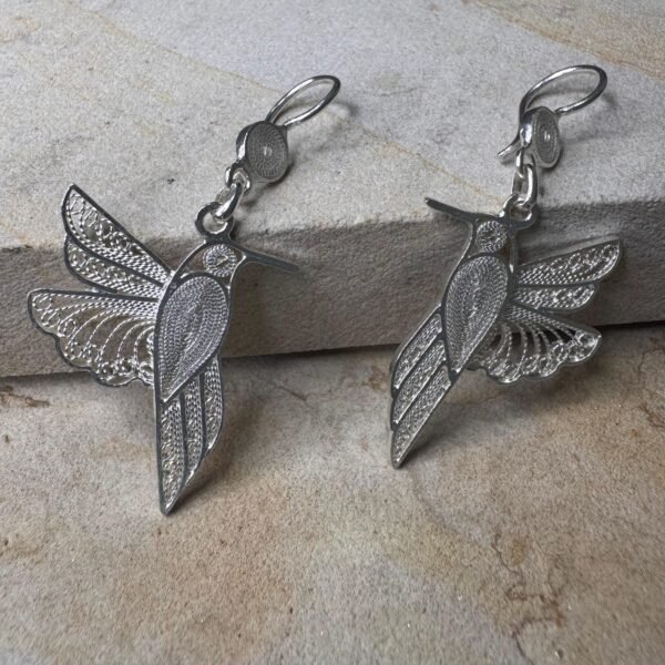 Aretes Largos Colibríes