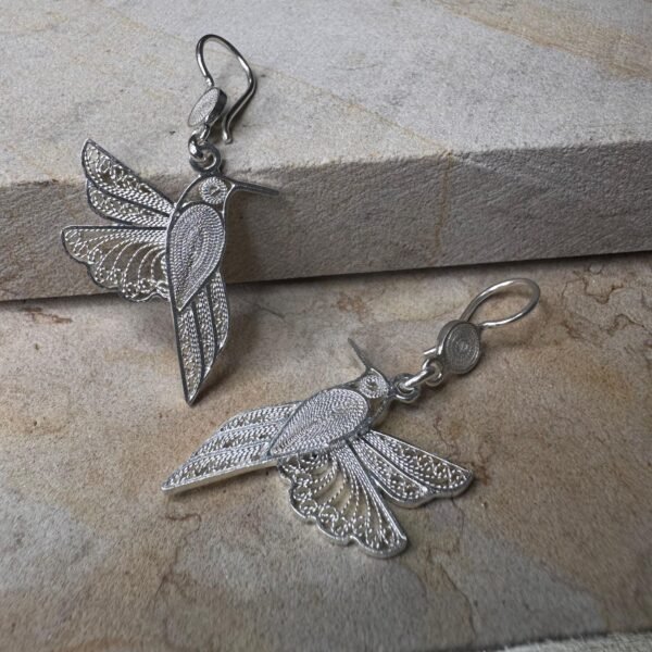 Aretes Largos Colibríes - Image 2