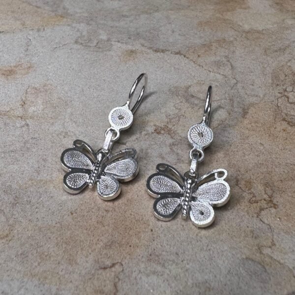 Aretes Largos Mariposas