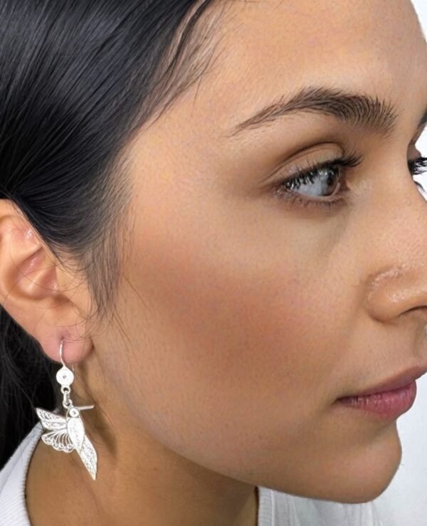 Aretes Largos Colibríes - Image 3