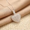 Cadena Con Dije Corazón Salvaje