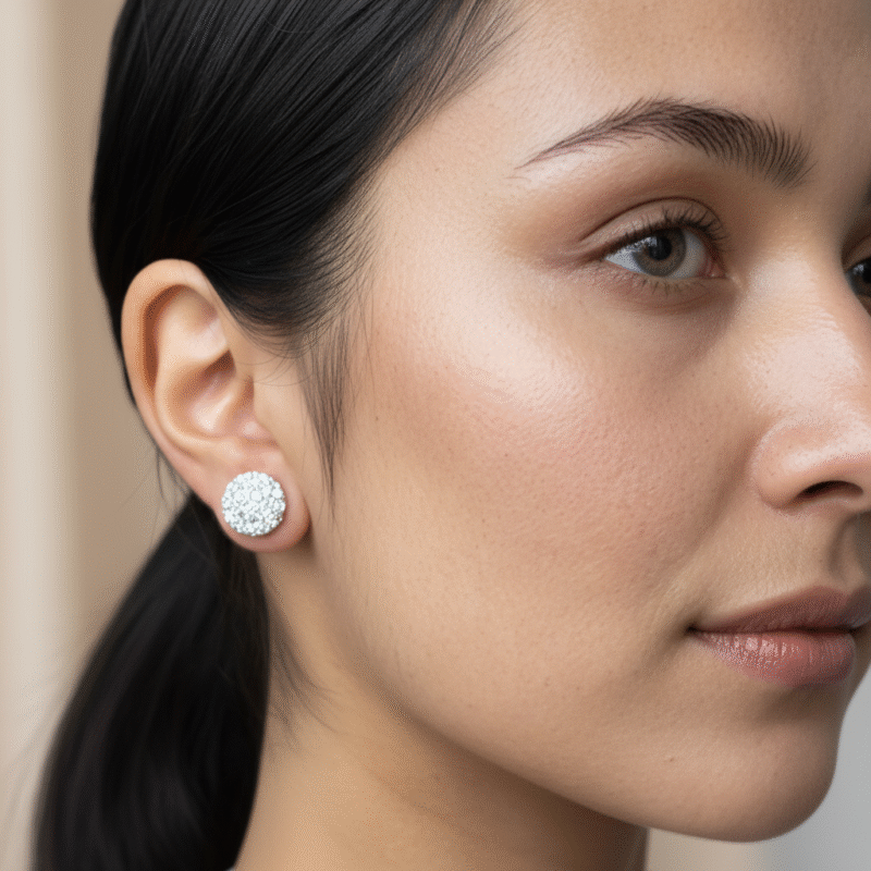 Alternative view of Aretes Bolitas De Nieve