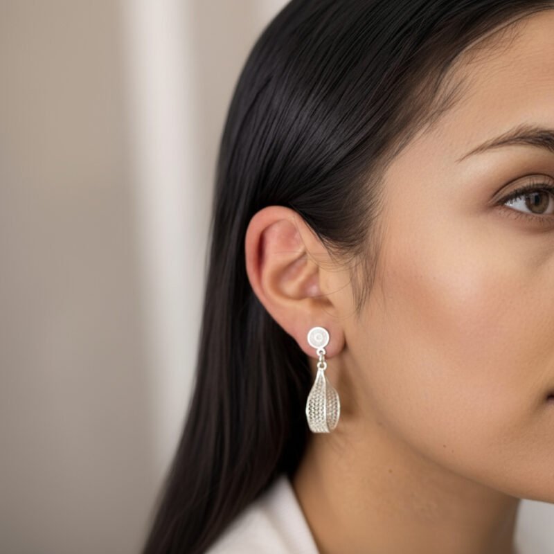 Alternative view of Aretes Gota Malla