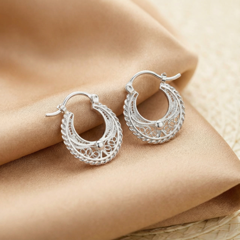 Candongas Luz De Ángel Pequeñas