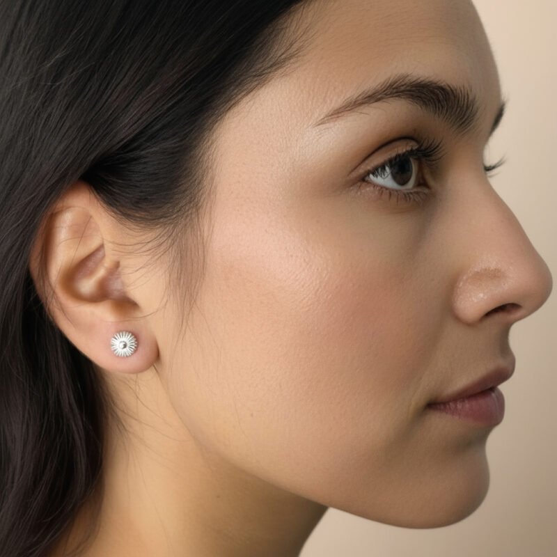 Alternative view of Aretes Girasol