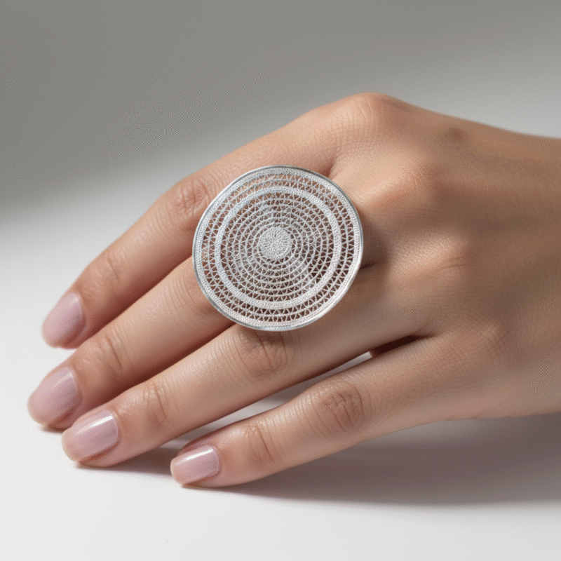 Alternative view of Anillo Sombrero Vueltiao