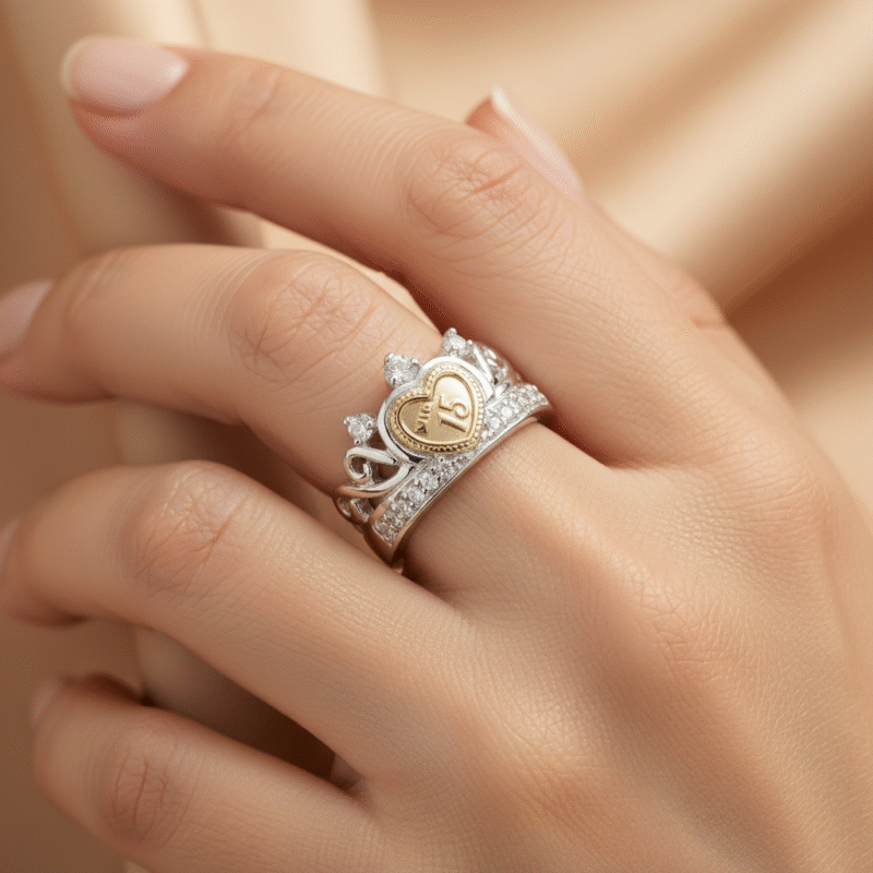 Alternative view of Anillo Chloe 15 Años