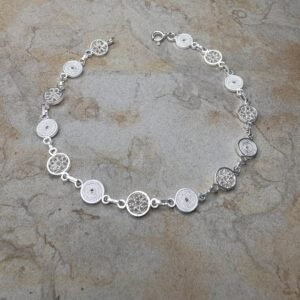 Pulsera Flor De Aro