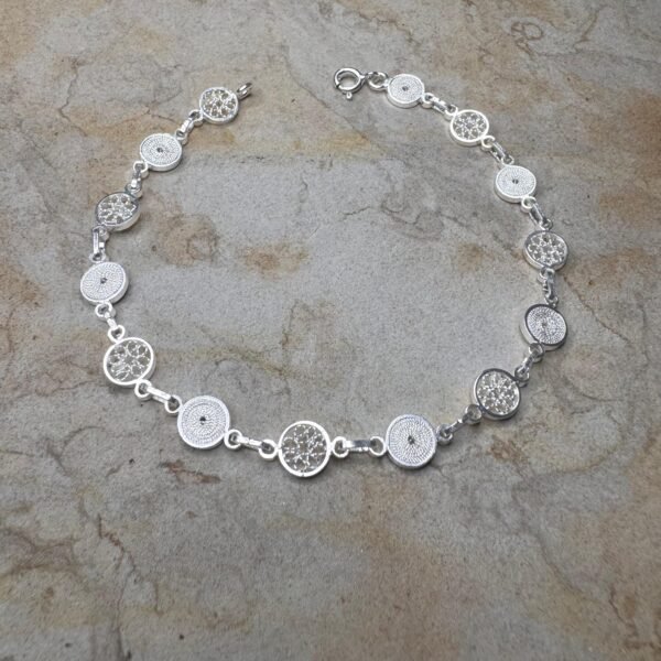 Pulsera Flor De Aro