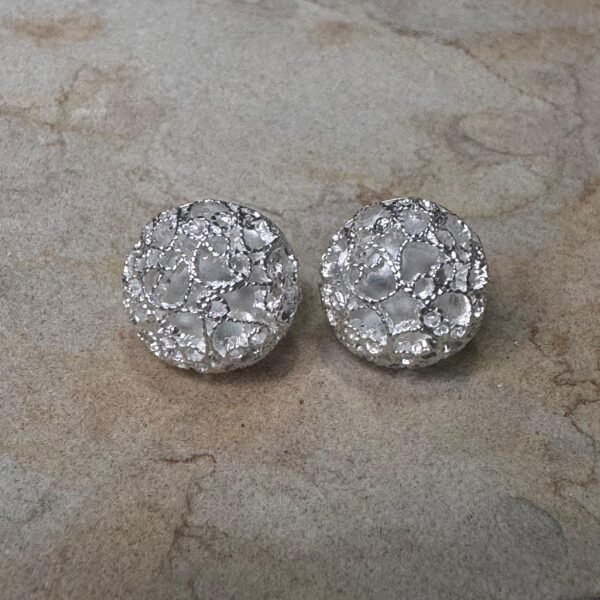 Aretes Bolitas De Nieve