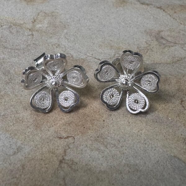 Aretes Flor Hibisco