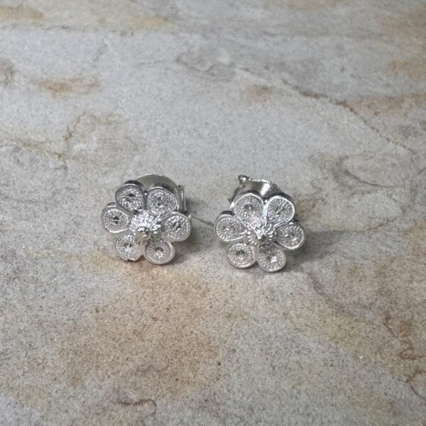 Aretes Flor Begonia