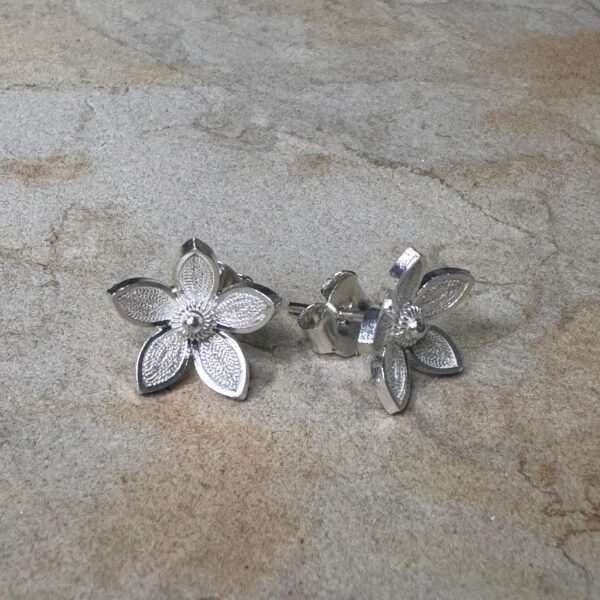 Aretes Flor Alamanda - Image 2