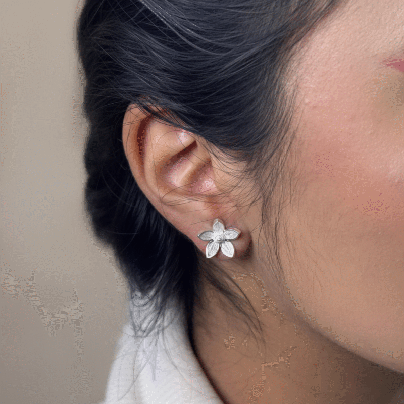 Alternative view of Aretes Flor Alamanda