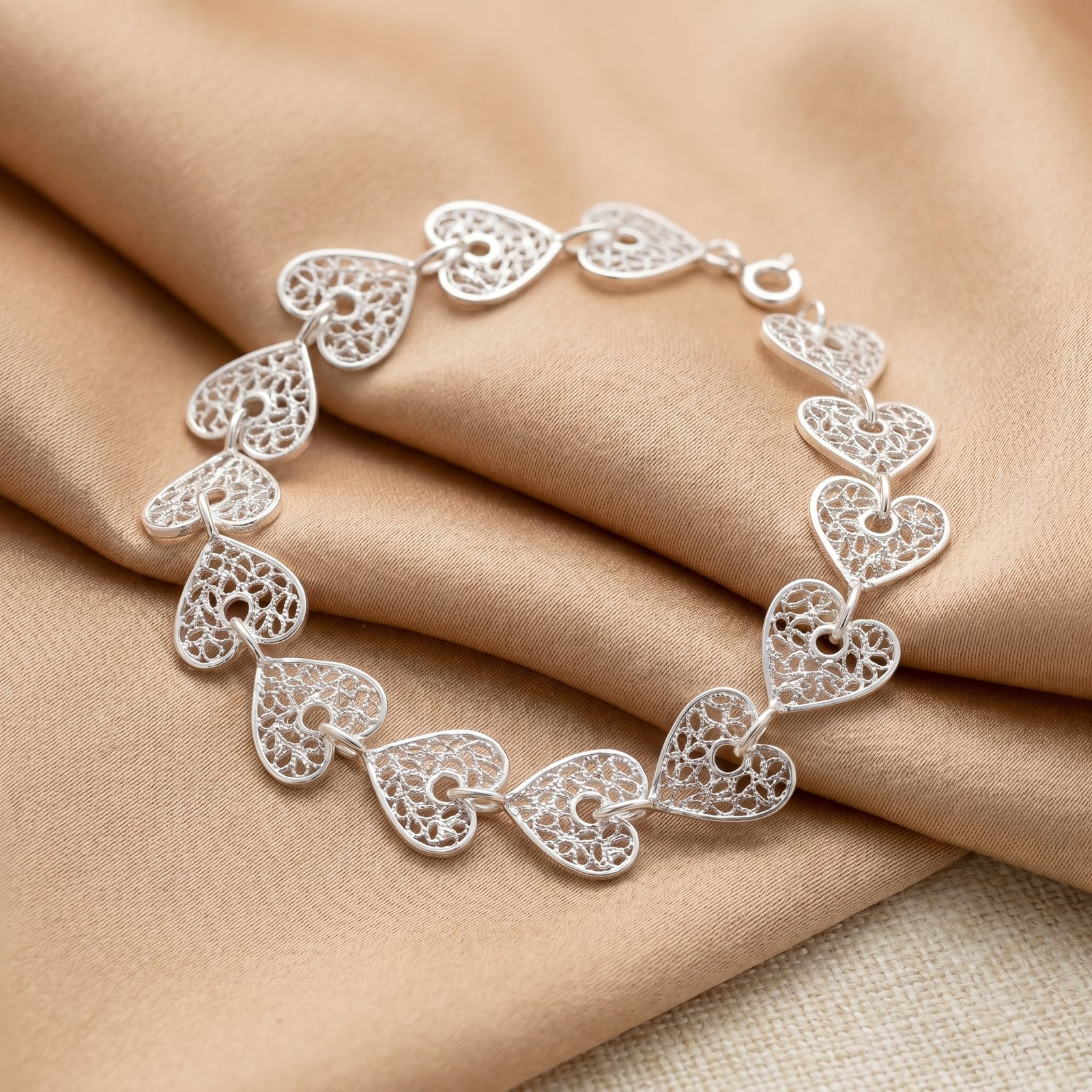 Pulsera Corazón Colgante