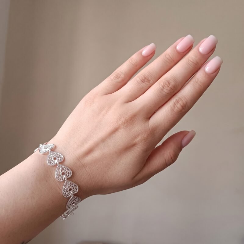 Alternative view of Pulsera Corazón Colgante